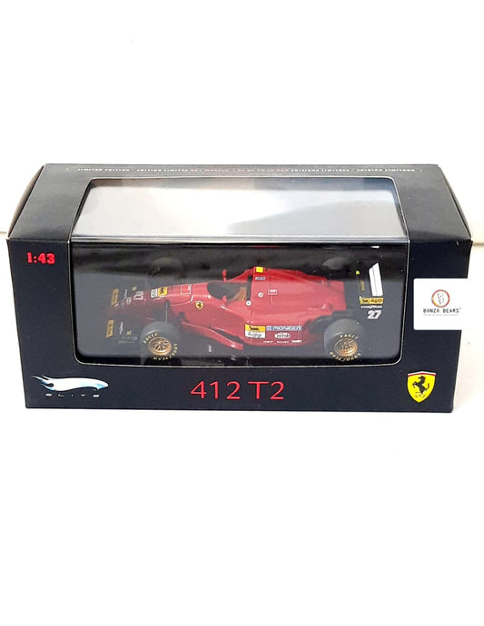 Limited Edition 1 of 10000 1:43 1995 Ferrari 412 T2, #27driven by Jean Alesi - Hot Wheels Elite | Bonzo Bears