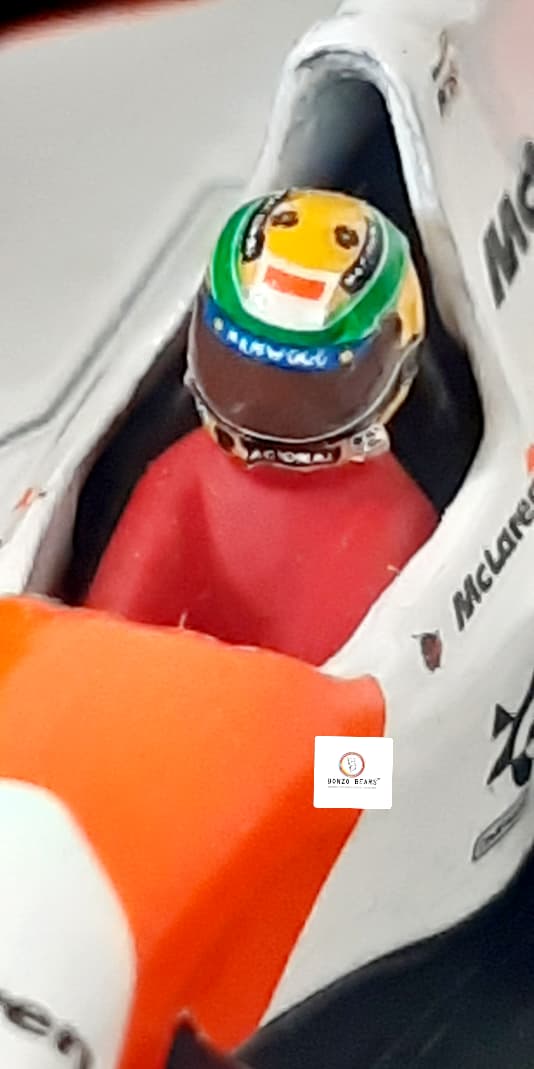 Minichamps 1:43 McLaren MP4/8 Ford - Ayrton Senna | Bonzo Bears