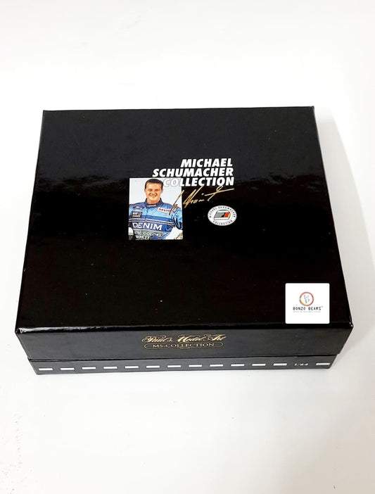 Limited Edition 2766/11111 1:64 Mini Champs 1993 Benetton Ford B193B "Michael Schumacher Collection" - | Bonzo Bears
