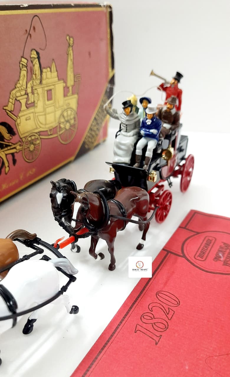 Limited Edition & Vintage - Matchbox | Models of Yesteryear 1:43 1820 Passenger Coach & Horses