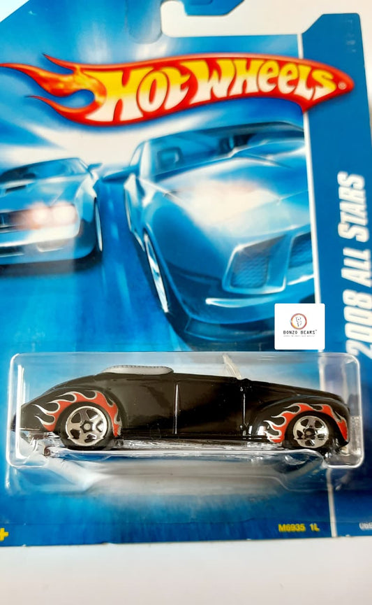 '40 Ford | Black (2007 Released) - Hot Wheels | Bonzo Bears PB36