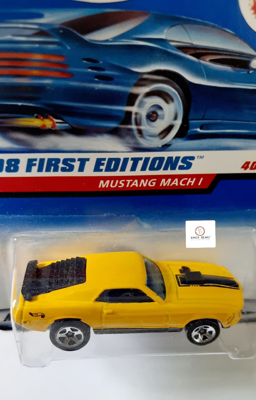 1998 First Editions Mustang Mach I - Hot Wheels | Bonzo Bears PB41