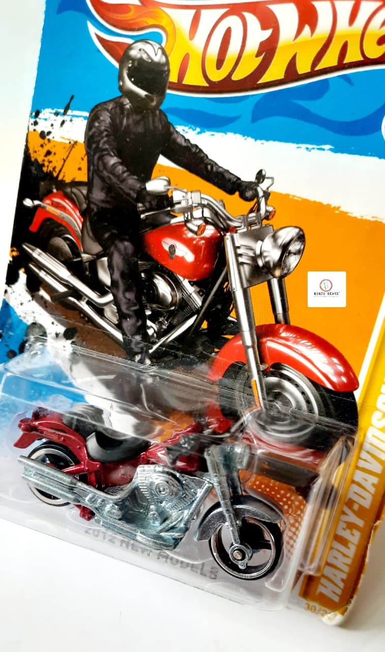 Harley-Davidson Fat Boy (2011 Released) - Hot Wheels | Bonzo Bears PB53