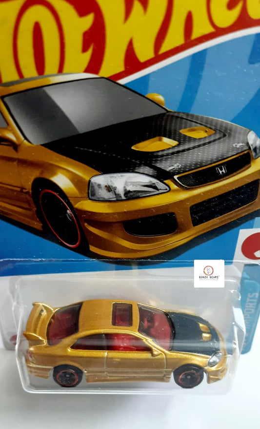Honda Civic Si - Hot Wheels (Gold) PB20, Hondabx
