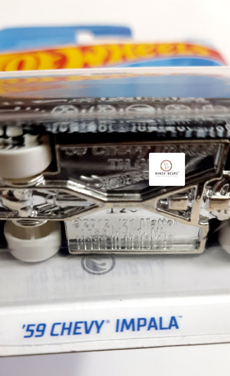 TREASURE HUNT '59 Chevy Impala - Hot Wheels | Bonzo Bears PB49