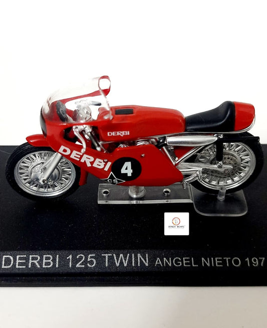 1:24 Scale - Derbi 125 Twin Angel Nieto 1971