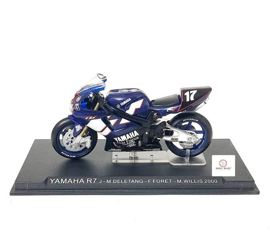 1:24 Yamaha R7 #17 J-M. DELETANG-F.FORET-M.WILLIS - 2000