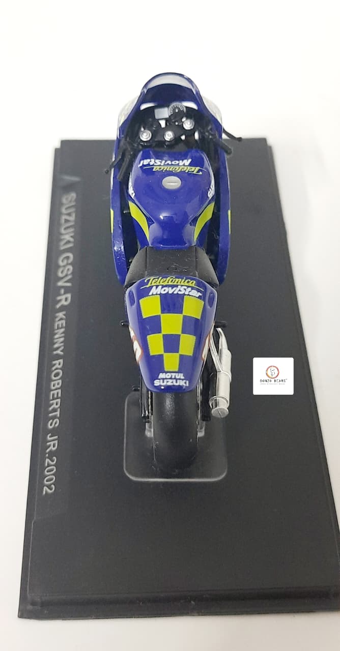 Suzuki GSV-R motorcycle ridden by Kenny Roberts Jr. in 2002 - 1:24 | Bonzobears