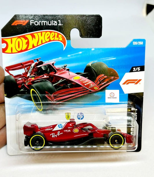 Scuderia Ferrari HP Formula 1 - Hotwheels (European Short Card) | Bonzobears
