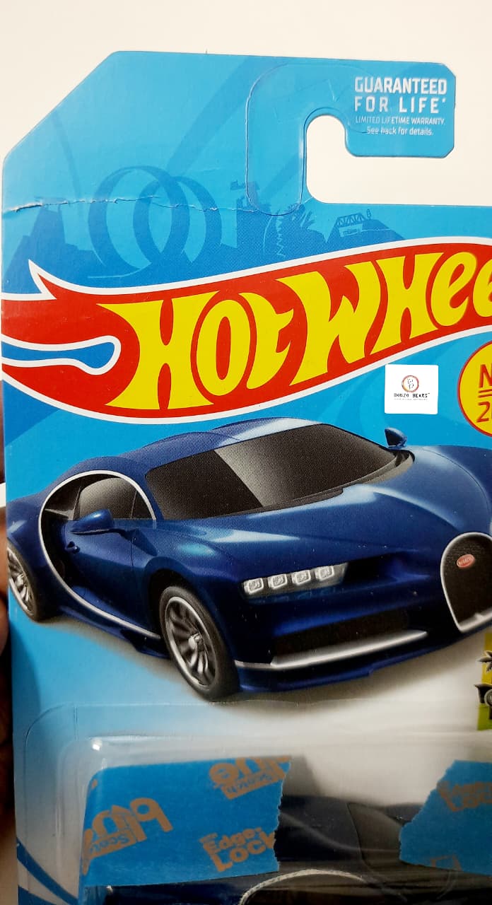 '16 Bugatti Chiron (Blue) - Hot Wheels | Bonzo Bears CB4