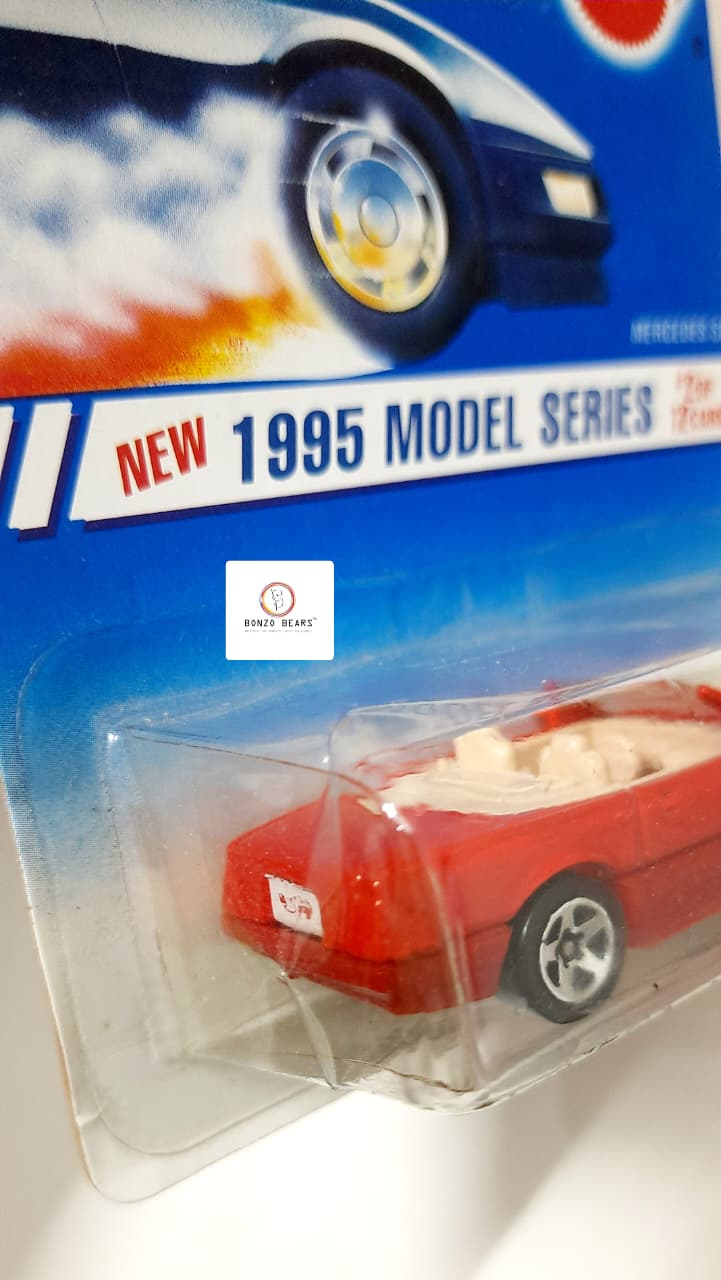 Red Mercedes SL - Hotwheels (1995 Released) | Bonzobears CB4