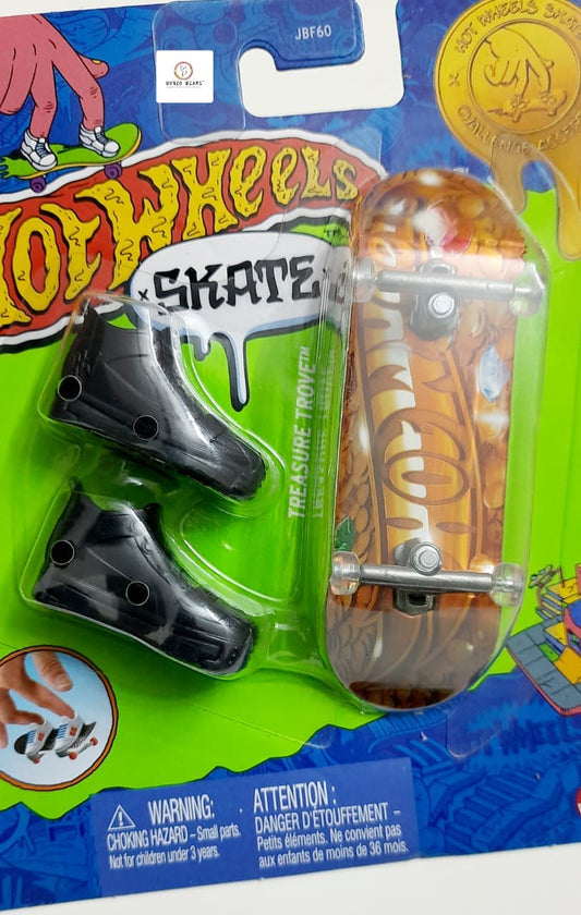 Rare NEW! 2026 Hot Wheels SkateBoard * Treasure Trove * Limited Edition GOLD | Bonzo Bears