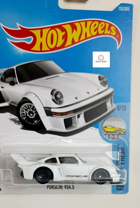 Rare Porsche 934.5 (White) - Hot Wheels - Var 2 | Bonzo Bears