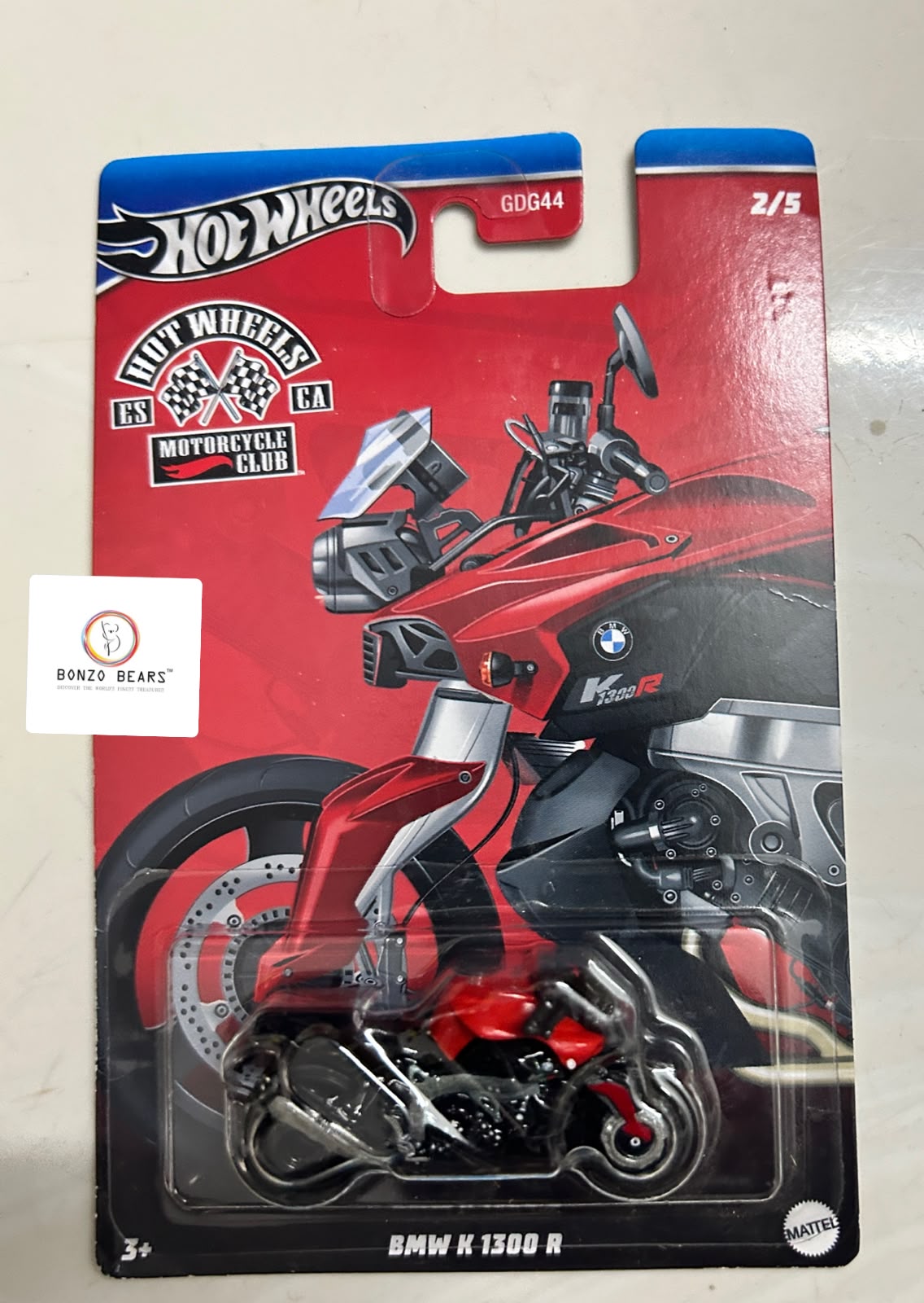 BMW K 1300 R - Hot Wheels Motorcycle Club | Bonzo Bears | numbered 2/5 -2024 release