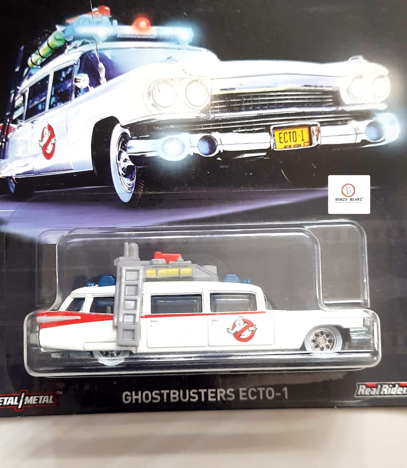 Ghostbusters Ecto-1 - Hot Wheels Premium (2019 released) | Bonzo Bears PB4