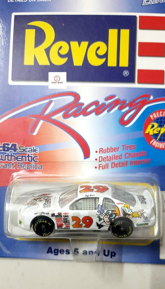 Rare -1997 Revell Racing - NASCAR model of driver Jeff Green's #29 Cartoon Network car