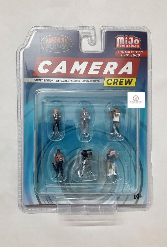 American Diorama Mijo Exclusive - Camera Crew Set 6 Figures set - Limited Edition 1 of 3600