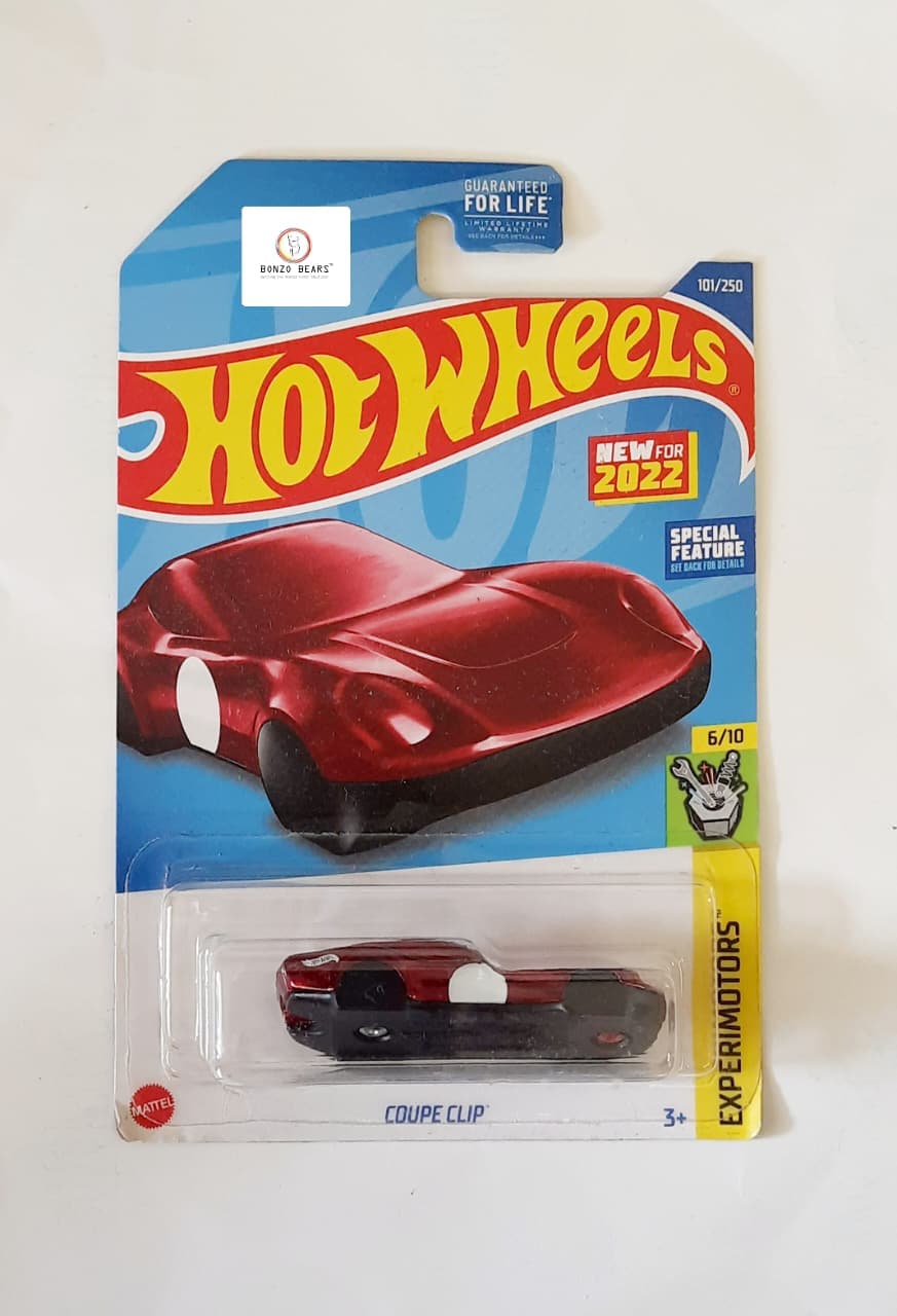 Coupe Clip - Hot Wheels (Metallic Red) (2021 Released) | Bonzo Bears