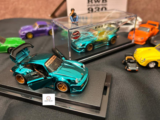 Exclusive RLC Spectraflame Blue Chrome RWB Porsche 930 – Hot Wheels | Bonzo Bears