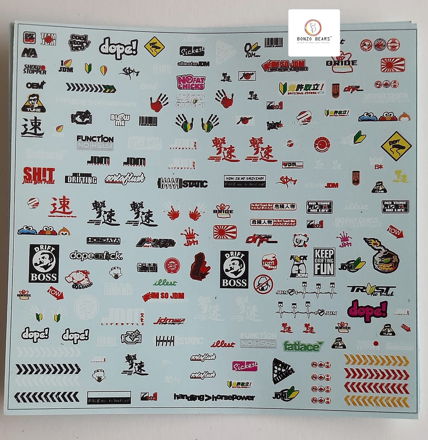 1/64 Warter Decals - Multi brands