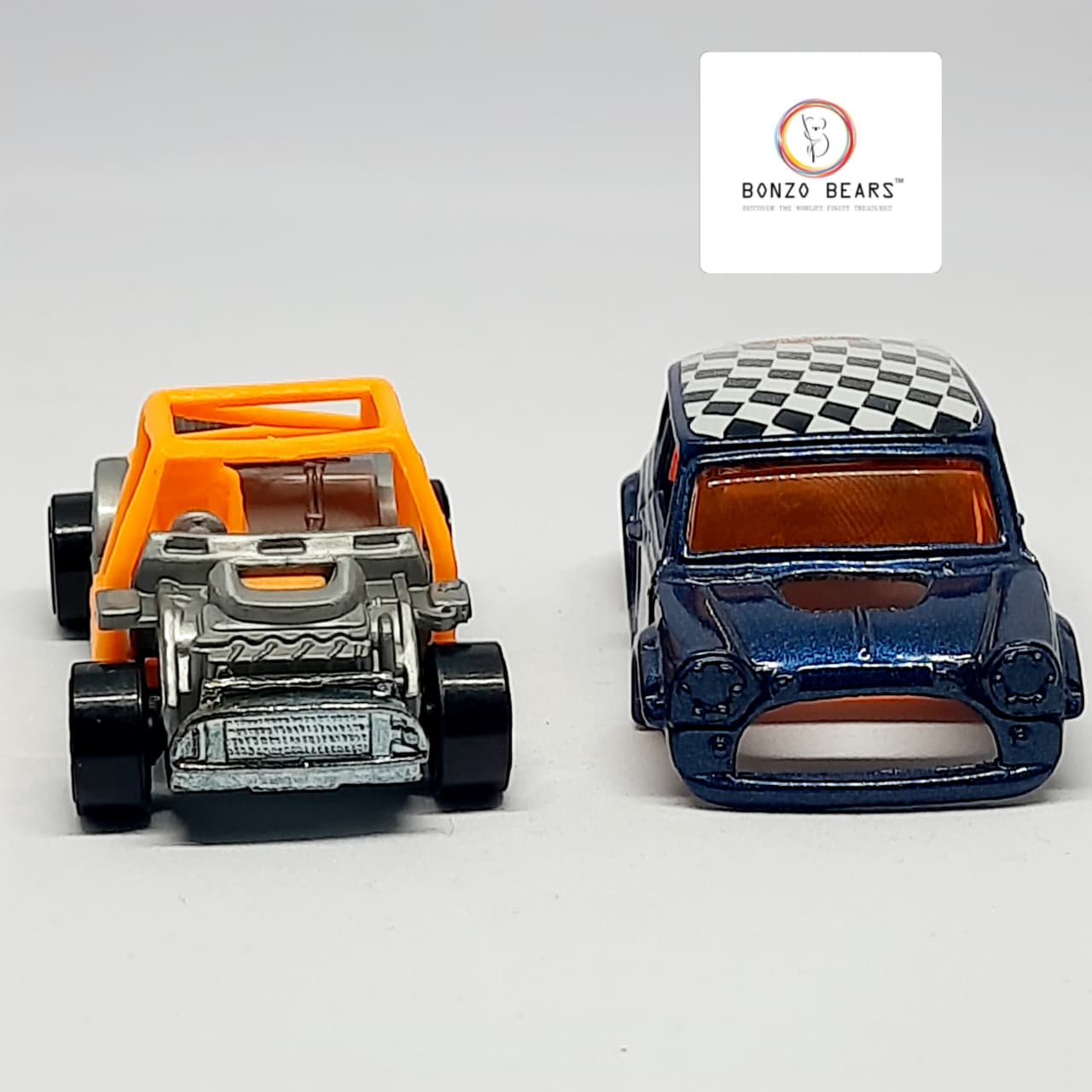 Mini Cooper #158 of 240 Collector No. 158 Hot Wheels 2001 Mainline Series (Loose- Openable Top)| Bonzo Bears