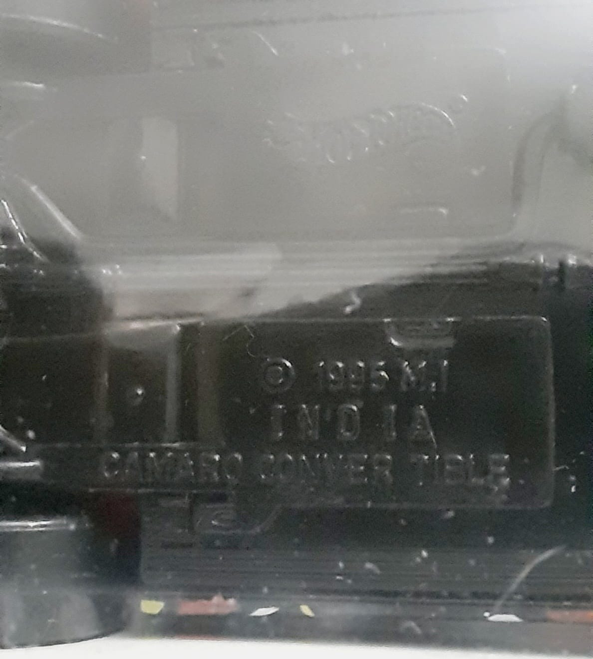 Rare Made in India '95 Camaro - Hot Wheels | Bonzo Bears PB44|Vintage