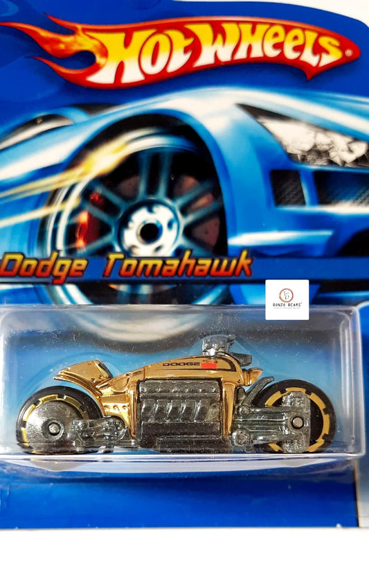 Dodge Tomahawk (Gold Chrome) -Hot Wheels PB13, PB48, PB70, PB39