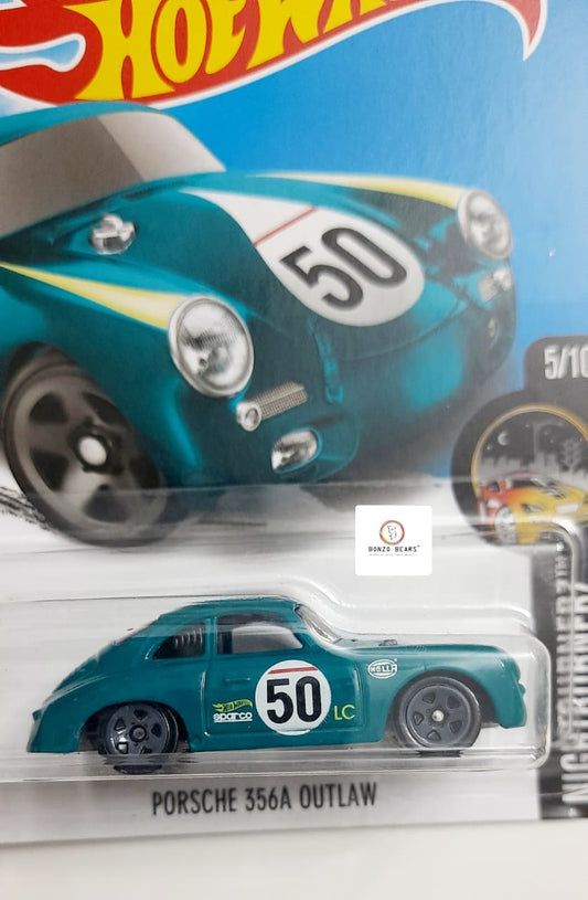 Porsche 356A Outlaw - Hot Wheels (Exclusive blue-green) No #50 - PB58 & Newstock