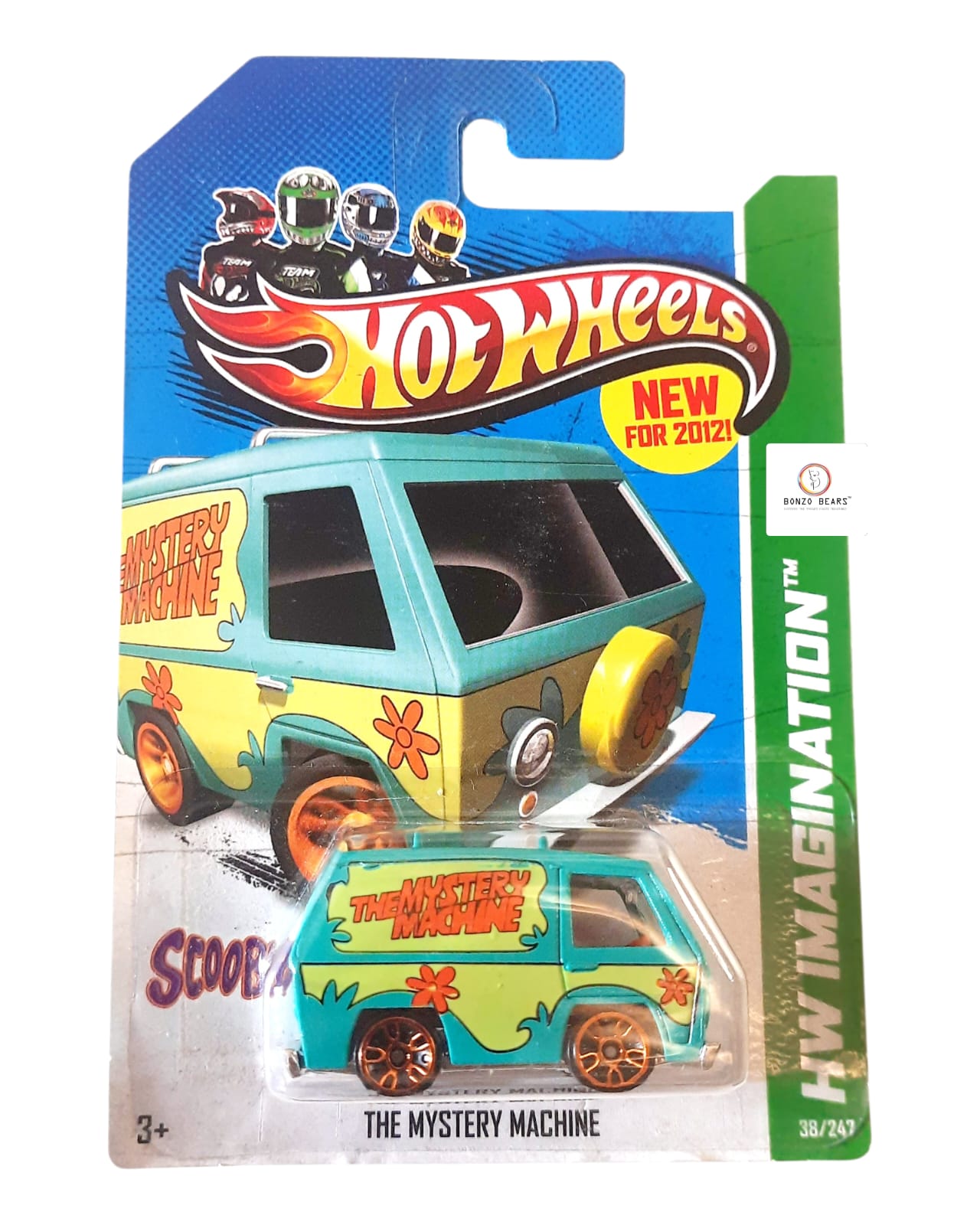 Scooby Doo 'The Mystery Machine' Hot Wheels (2012 release) | Bonzo Bears