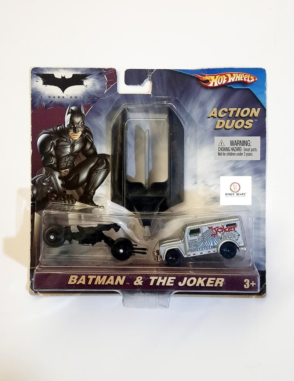Batman & The Joker Action Duos (2008 Released) - Hotwheels