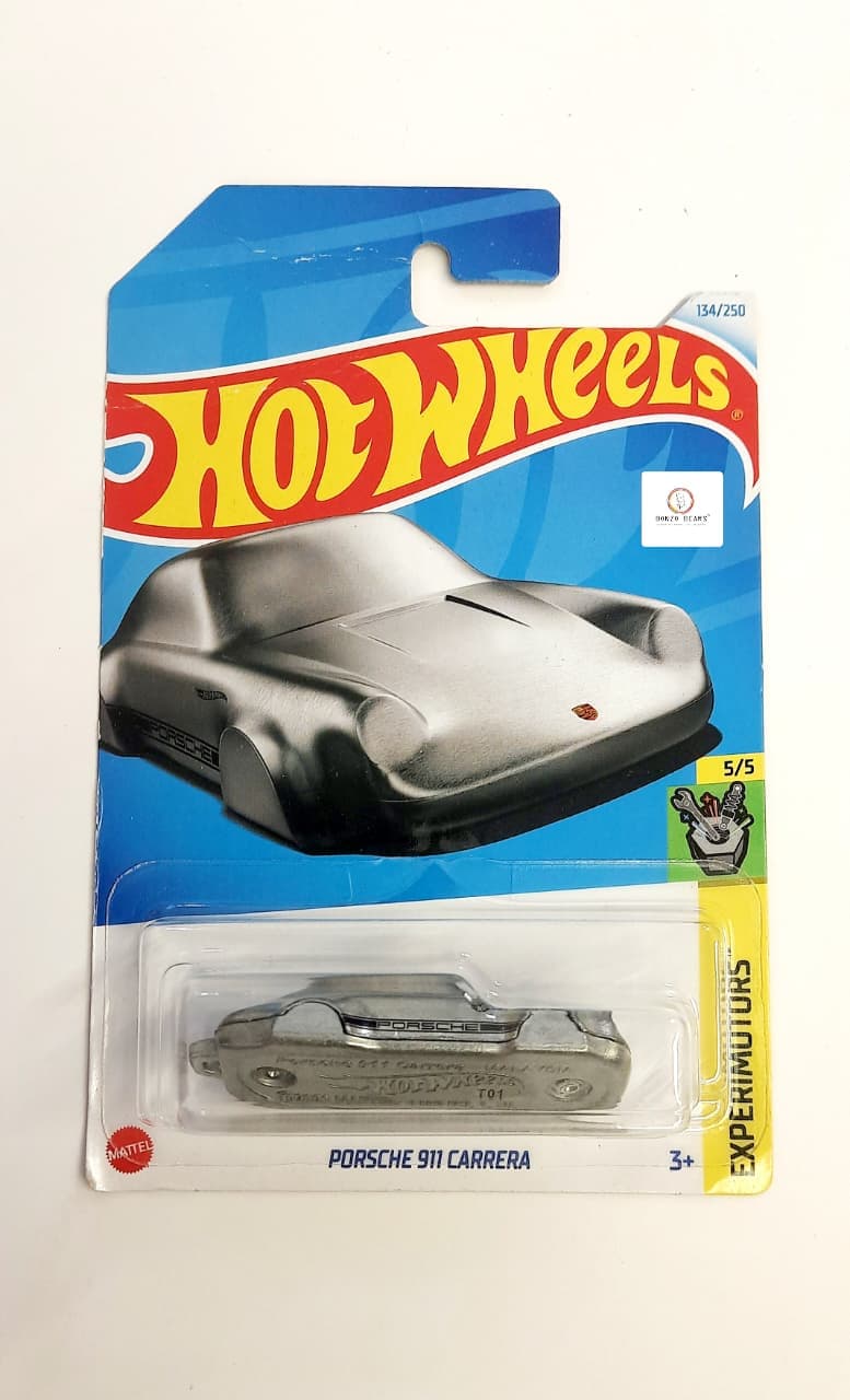 Porsche 911 Carrera (2024 Released) Silver Keychain Model - Hotwheels PB58