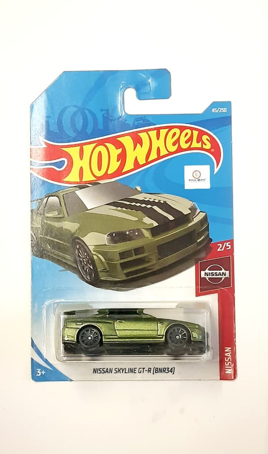 Nissan Skyline GT-R (BNR34) (2017 Released) - Hot Wheels | Bonzo Bears