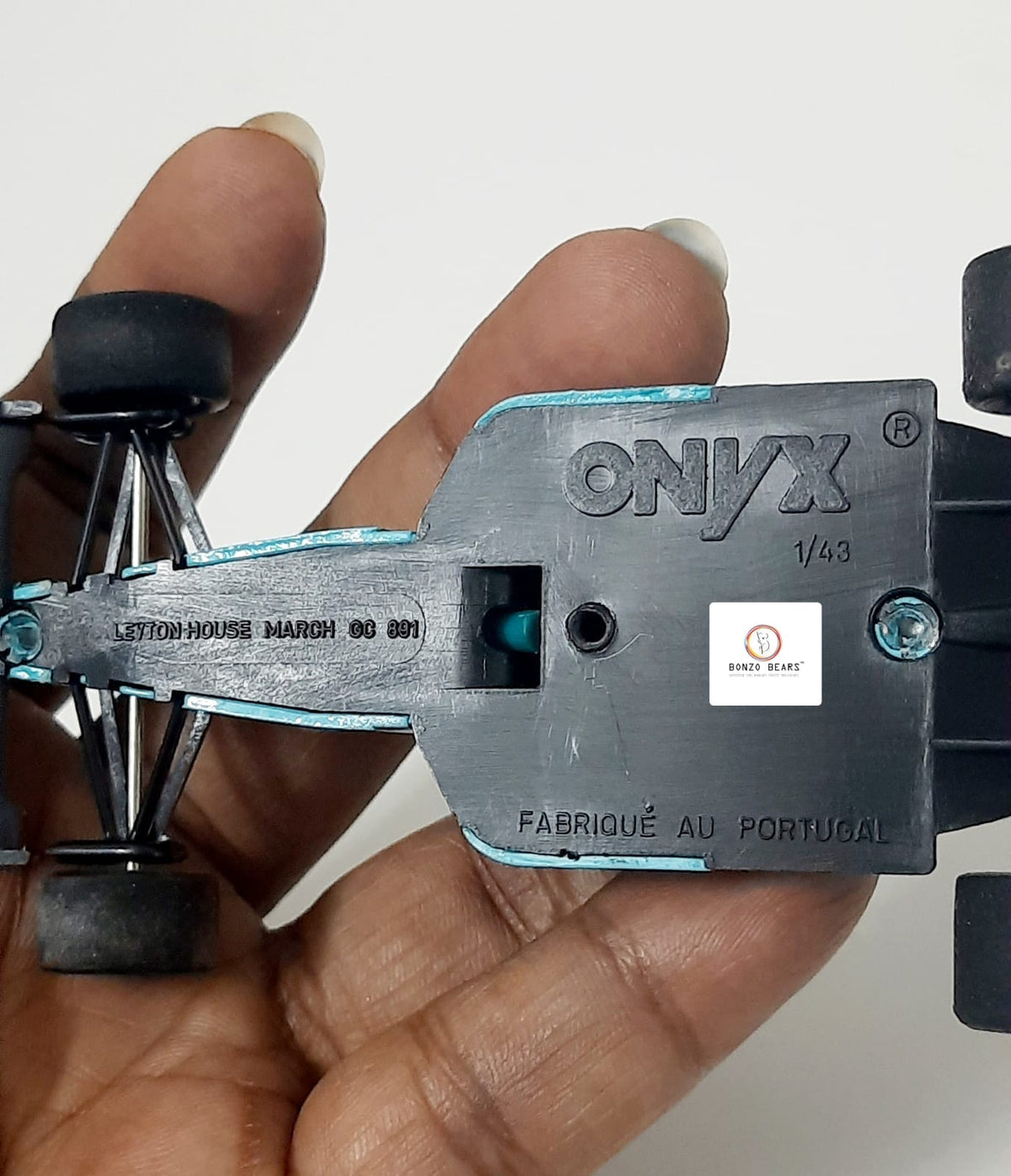 Unique Onyx | Leyton House March CG901 - F1 Car 1:43 Scale (Uncarded/Loose - As per picture)