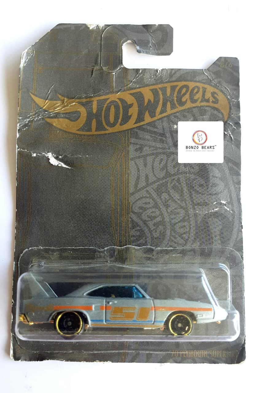 '70 Plymouth Superbird (Cripled Card) - Hot Wheels | Bonzo Bears