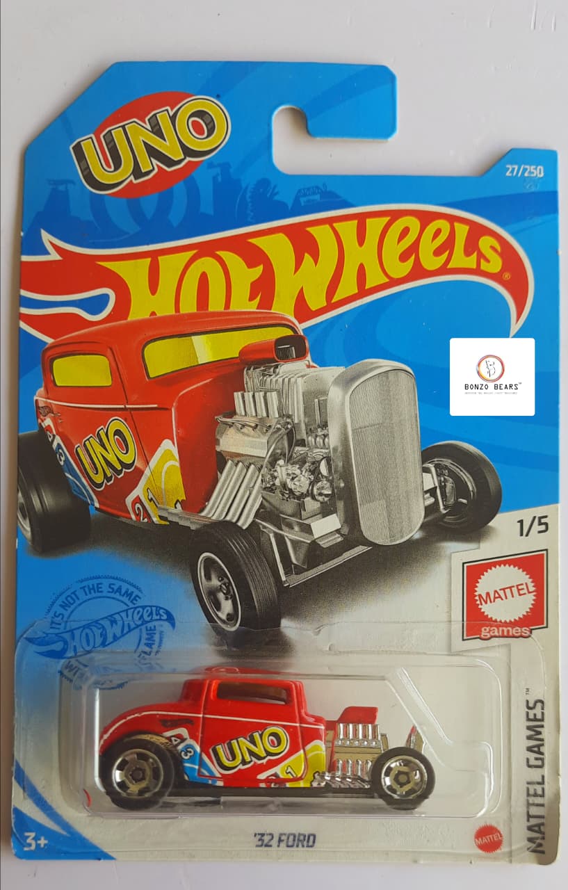UNO '32 Ford (Red)- Hot Wheels | Bonzo Bears