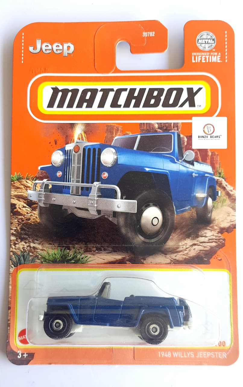 Matchbox 1948 Willys Jeepster | Bonzo Bears