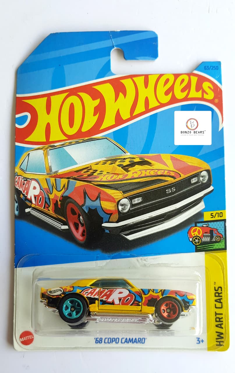 '68 Copo Camaro - Hot Wheels Art Series | Bonzo Bears