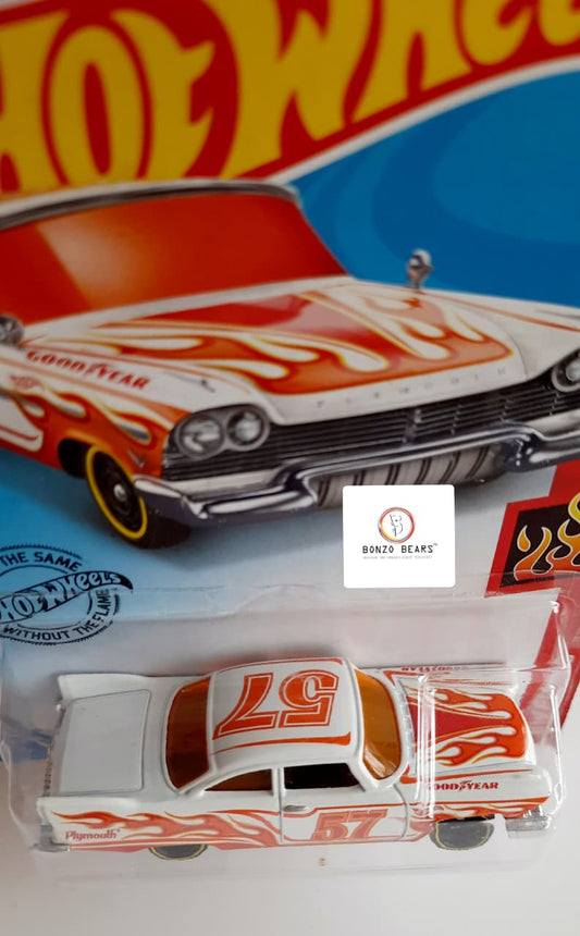 '57 Plymouth Fury - Flame ART- Hot Wheels | Bonzo Bears