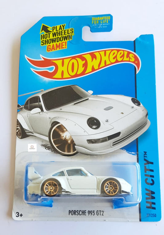 Porsche 911 GT2 - Hot Wheels (White) | Bonzo Bears