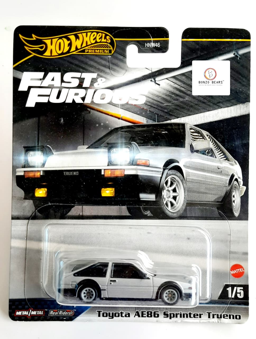 'Fast & Furious' Toyota AE86 Sprinter Trueno - Hot Wheels | Bonzo Bears CB