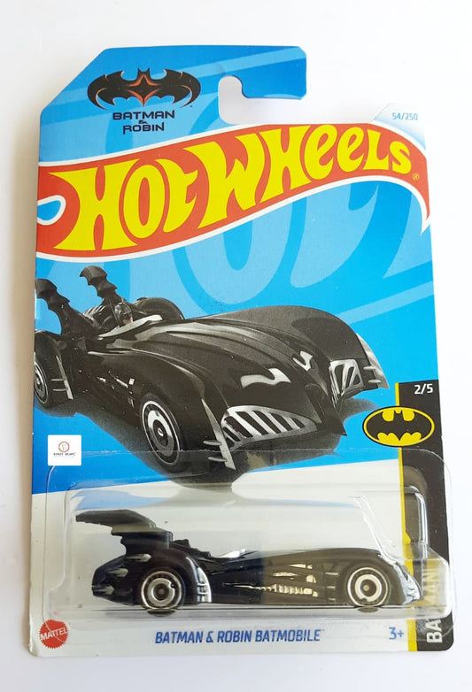 Batman & Robin Batmobile – Hot Wheels 1:64 Diecast Car | DC Comics Movie Edition
