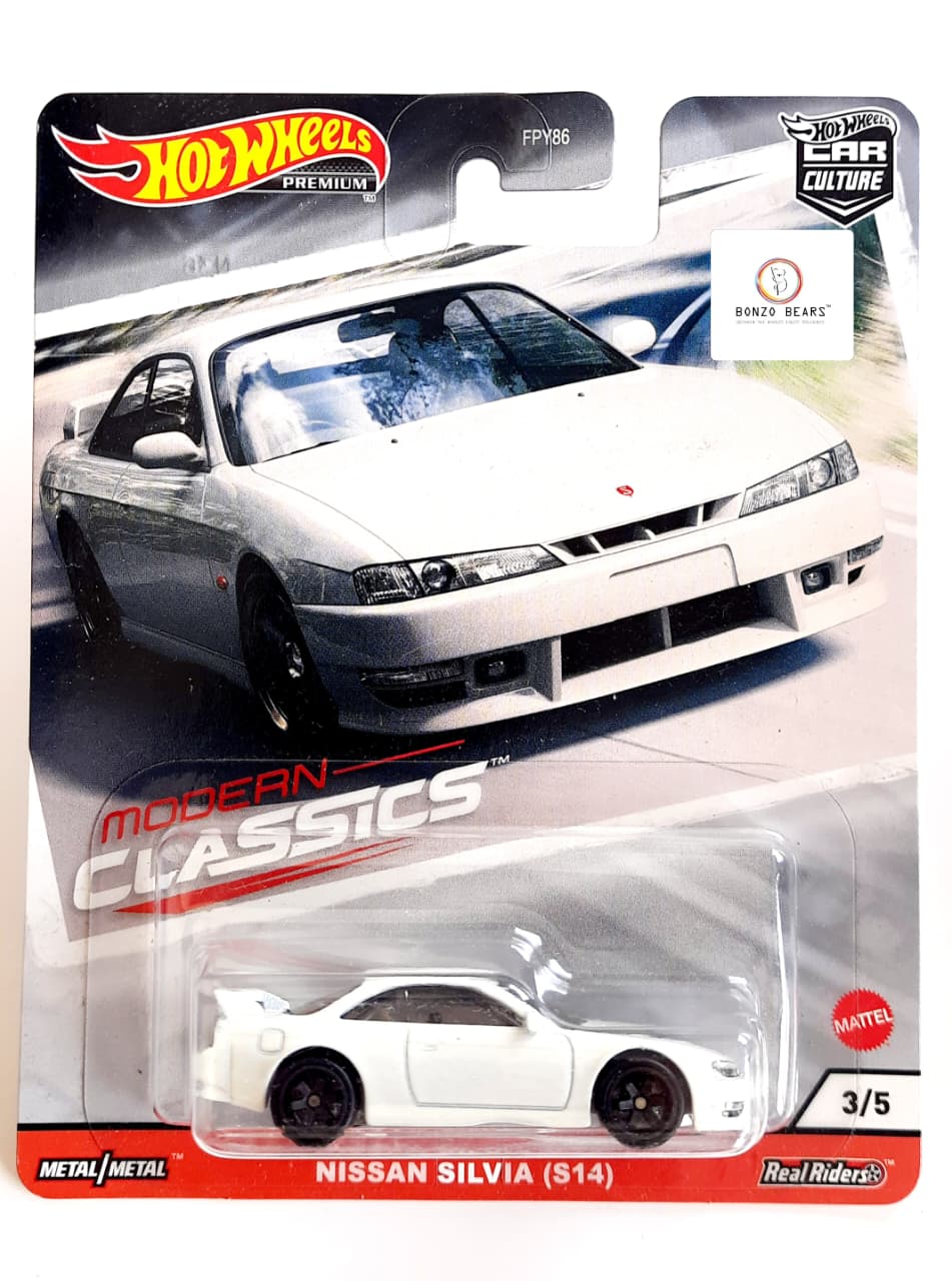 Premium Nissan Silvia (S14) - Hot Wheels | Bonzo Bears CB