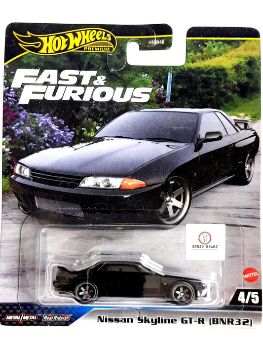 Premium 'Fast & Furious' Nissan Skyline GT-R (BNR32) - Hot Wheels | Bonzo Bears