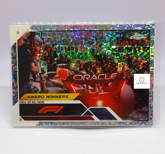 Oracle Red Bull Award Winners Mini Diamond 090/299(Limited to 299 Prints World Wide) #188- 2023 Topps Chrome Formula 1 card | Bonzo Bears