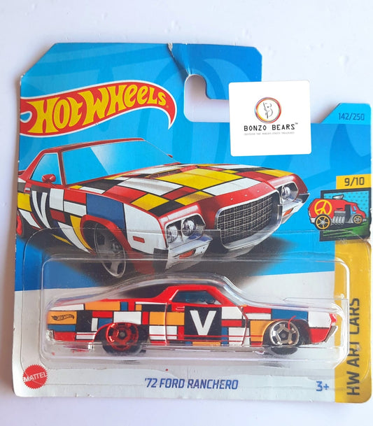 '72 Ford Ranchero - Hot Wheels (European Short Card) | Bonzo Bears