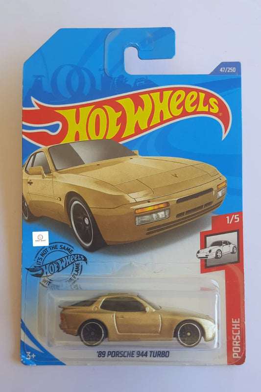 '89 Porsche 944 Turbo - Hot Wheels (Gold)