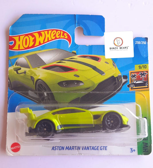 Aston Martin Vantage GTE - Hot Wheels (European Short Card) | Bonzo Bears