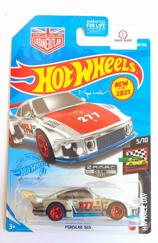 Exclusive Porsche 935 ZAMAC - Hot Wheels | Bonzo Bears