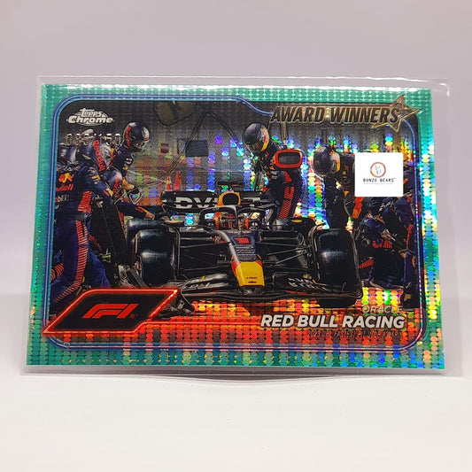Oracle Red Bull Racing Award Winners Aqua Sonar 089/150(Limited to 150 Prints World Wide) #181 -2024 Topps Chrome F1
