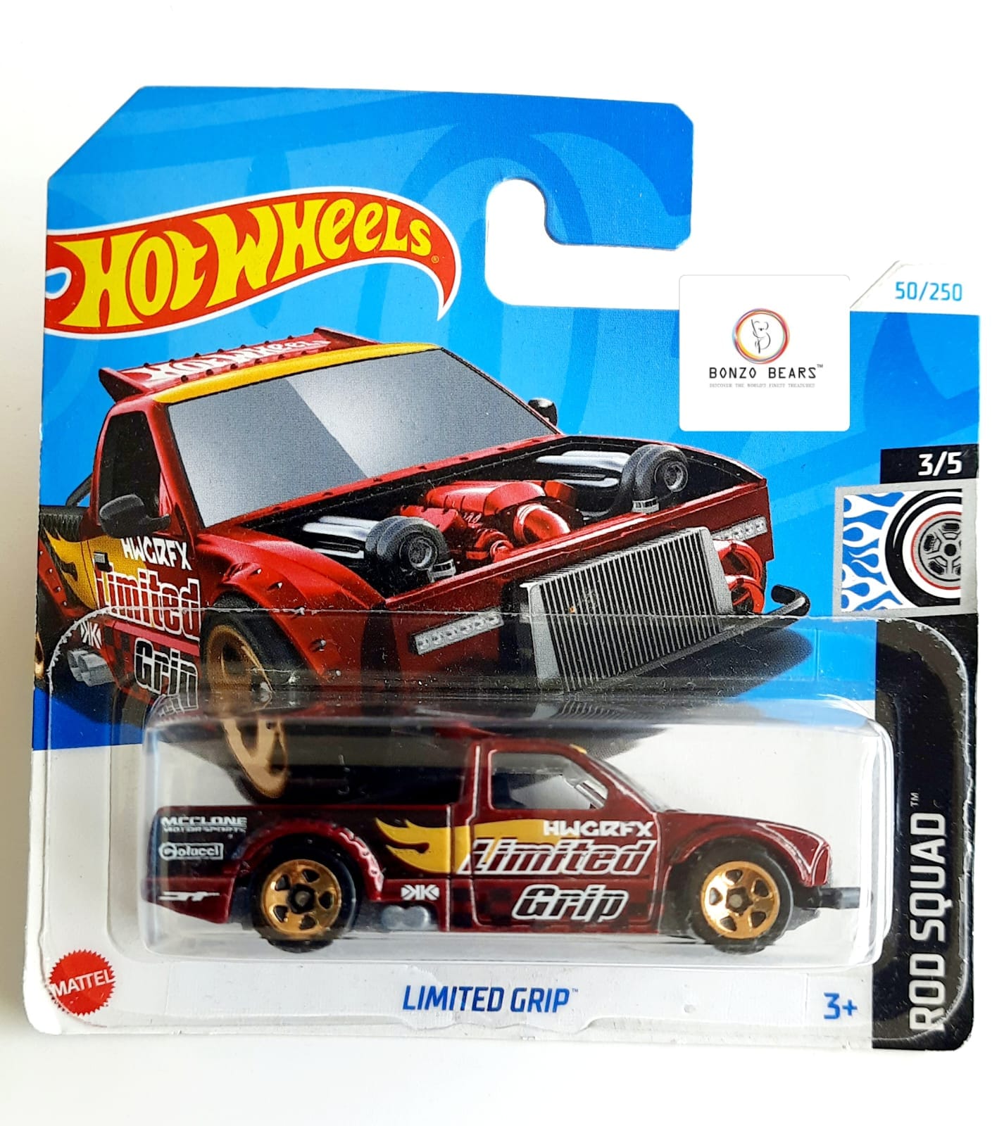Limited Grip - Hot Wheels | Bonzo Bears (European Short Card) ML3